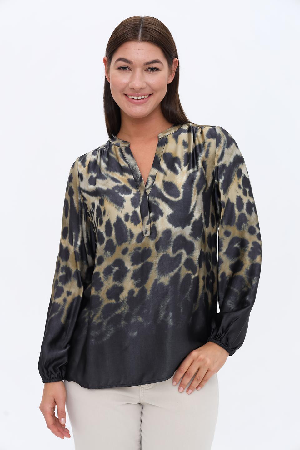Блуза Catnoir с леопардовым принтом