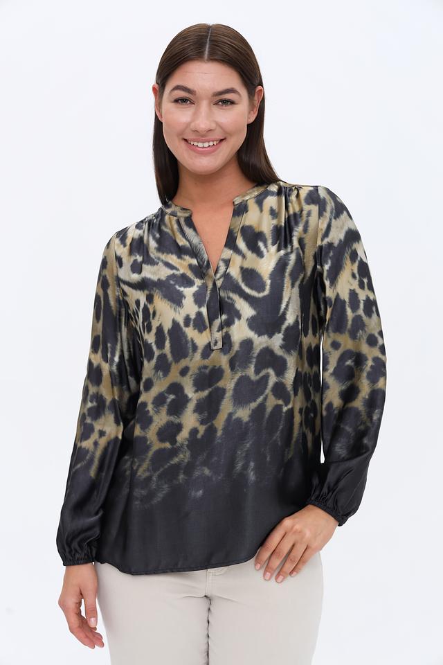 Блуза Catnoir с леопардовым принтом