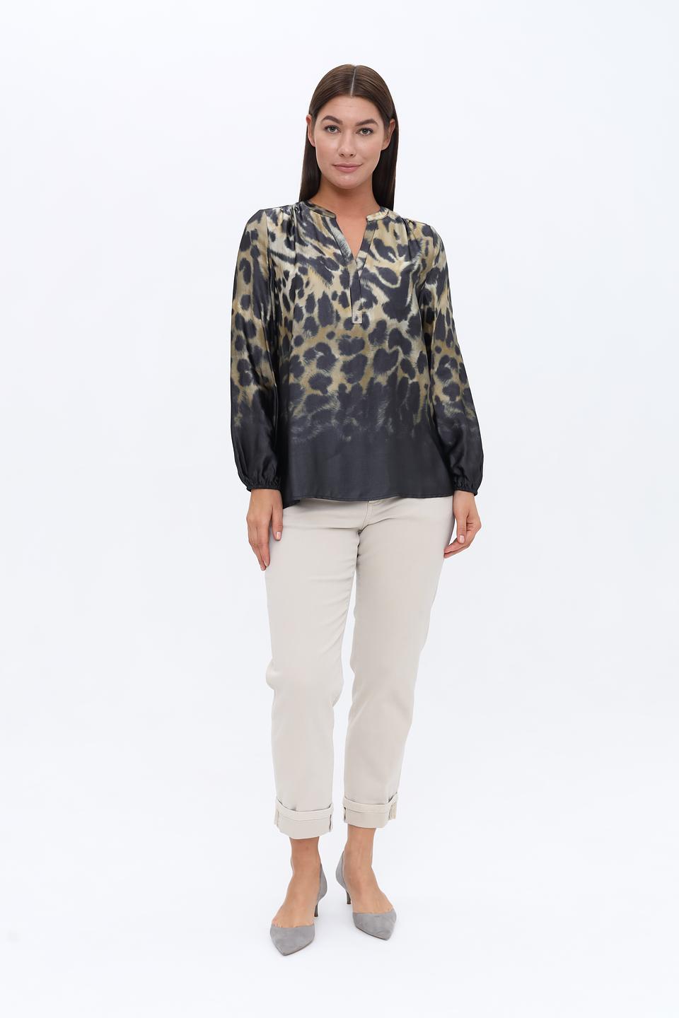 Блуза Catnoir с леопардовым принтом
