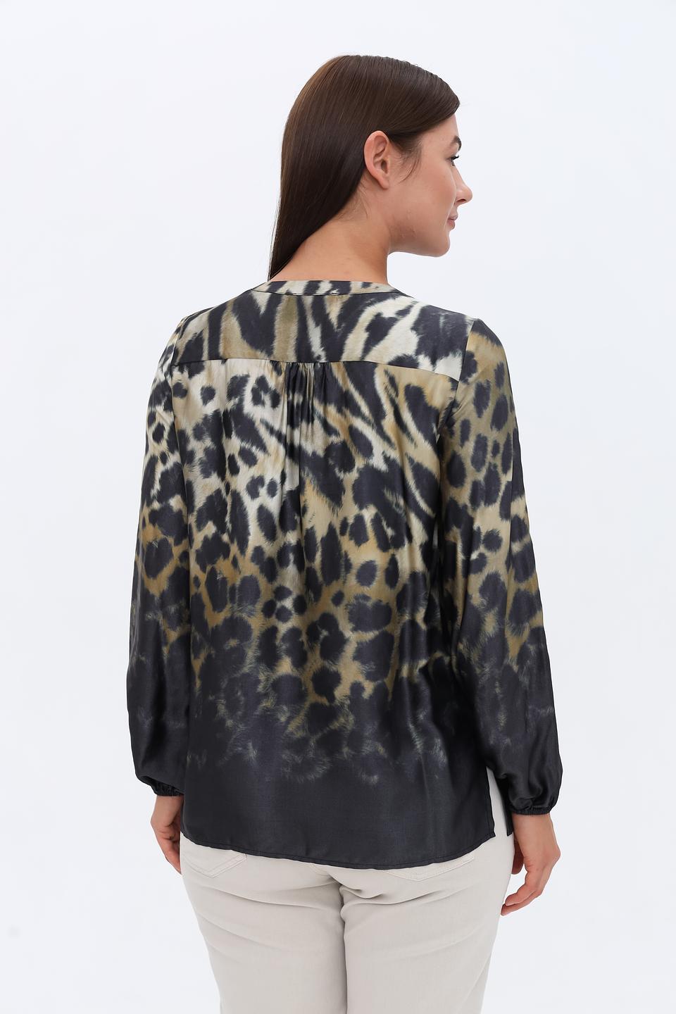 Блуза Catnoir с леопардовым принтом