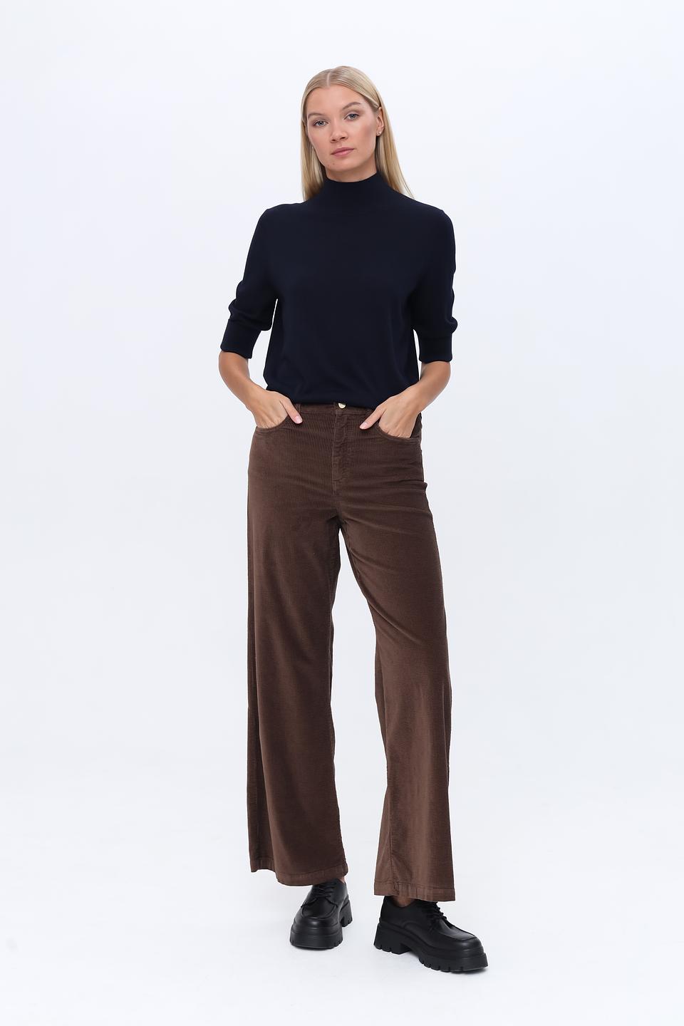 Пуловер Repeat с горлом, тёмно-синий