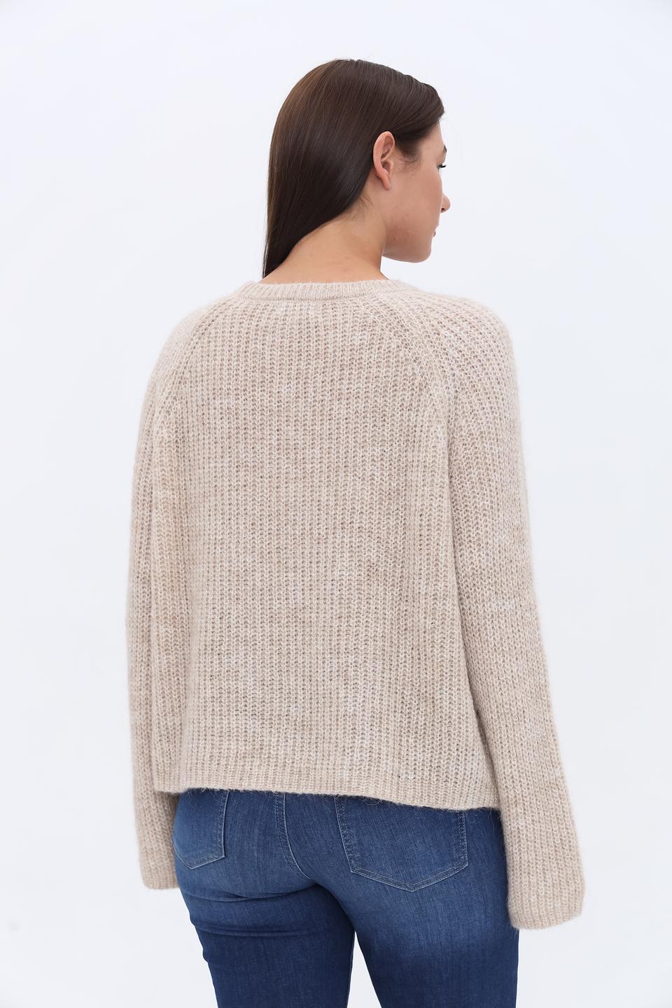 Пуловер SE Stenau бежевый