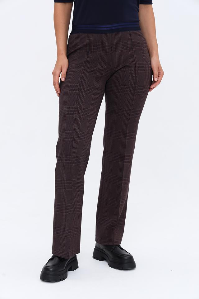 Брюки Gardeur в клетку коричневые