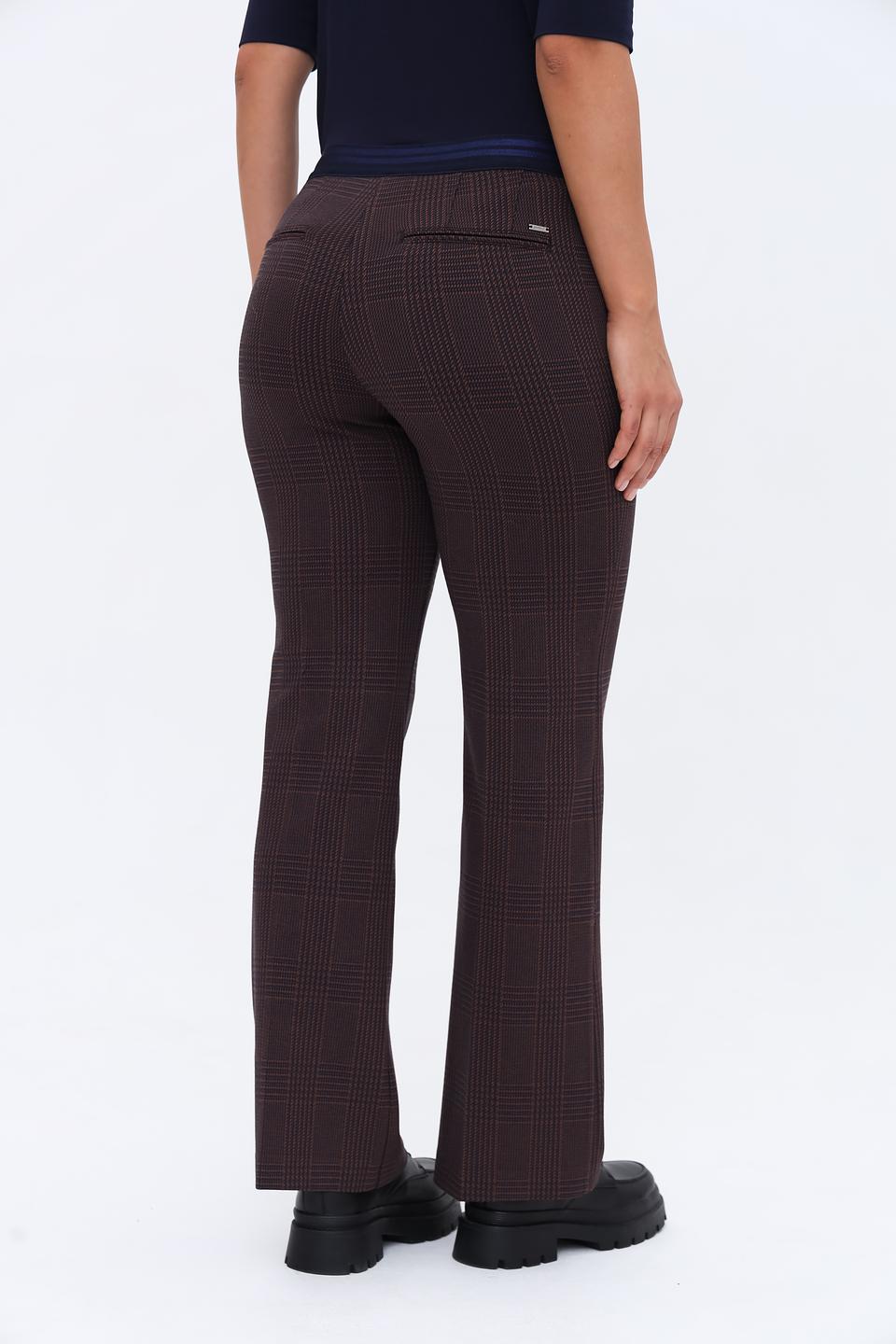 Брюки Gardeur в клетку коричневые
