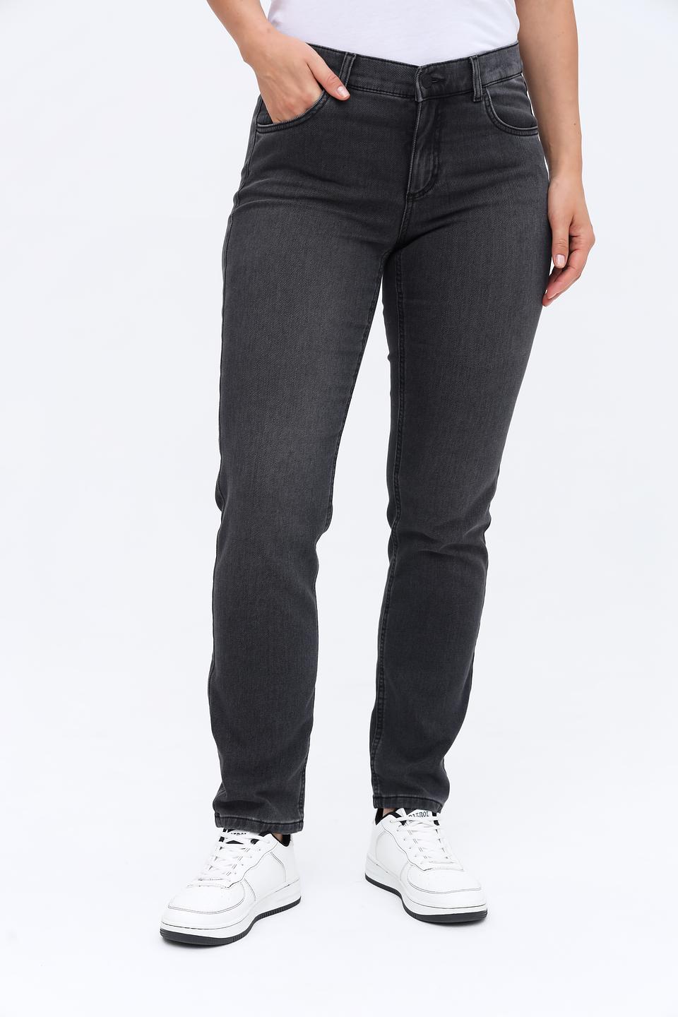 Брюки Angels серые прямые