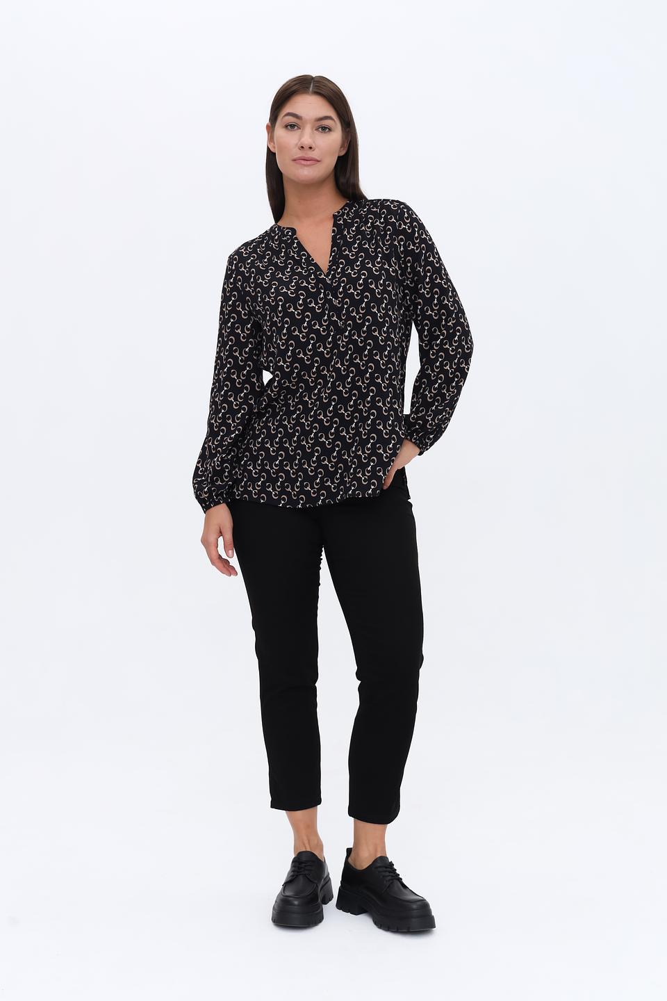 Брюки Angels чёрные укороченные