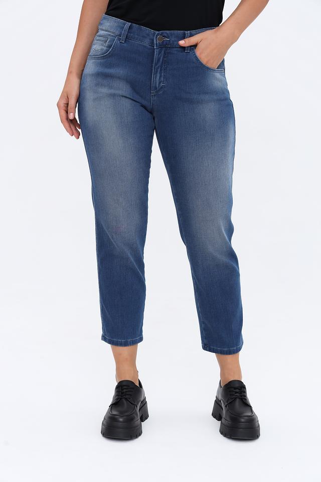 Джинсы Angels укороченные синие