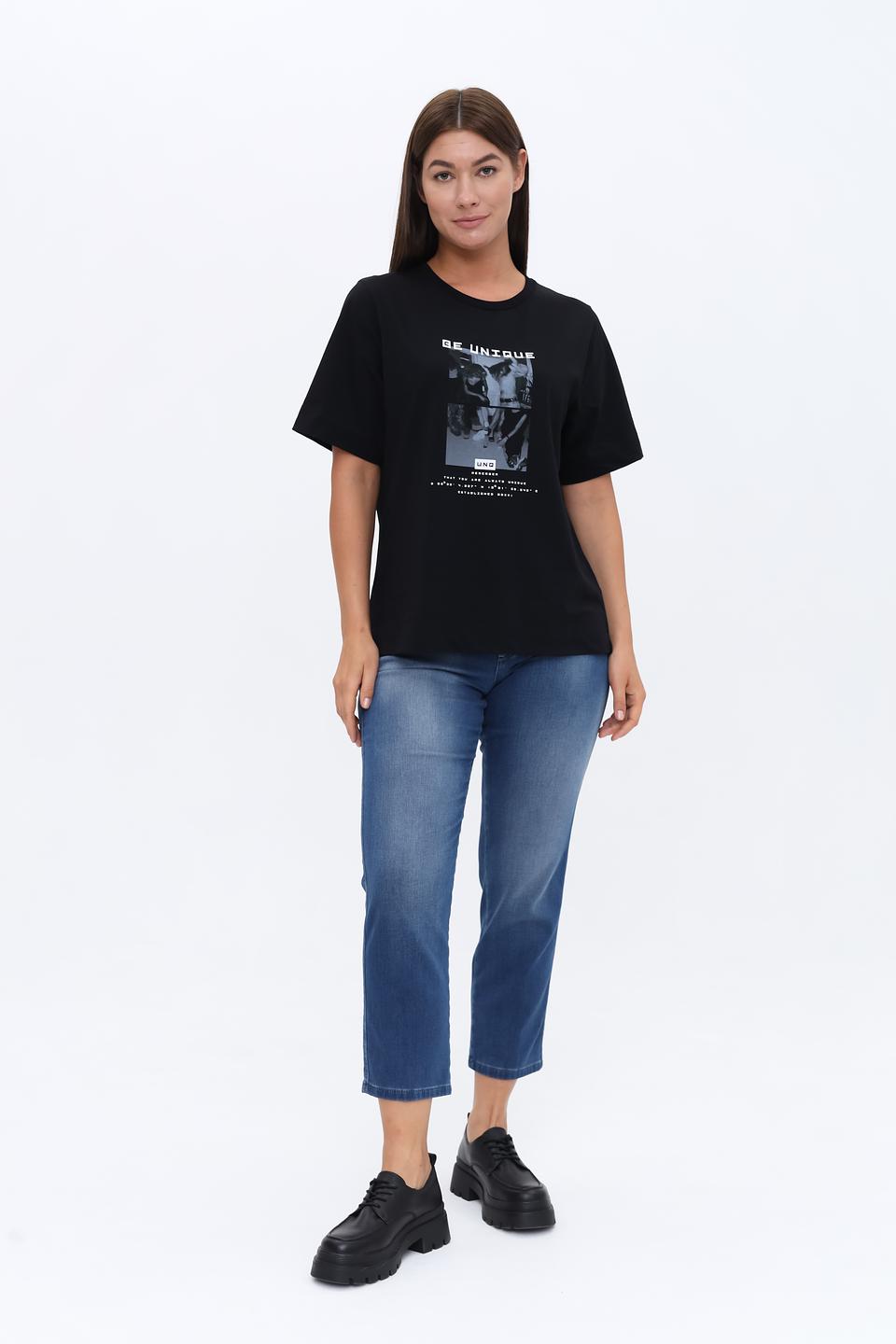 Джинсы Angels укороченные синие