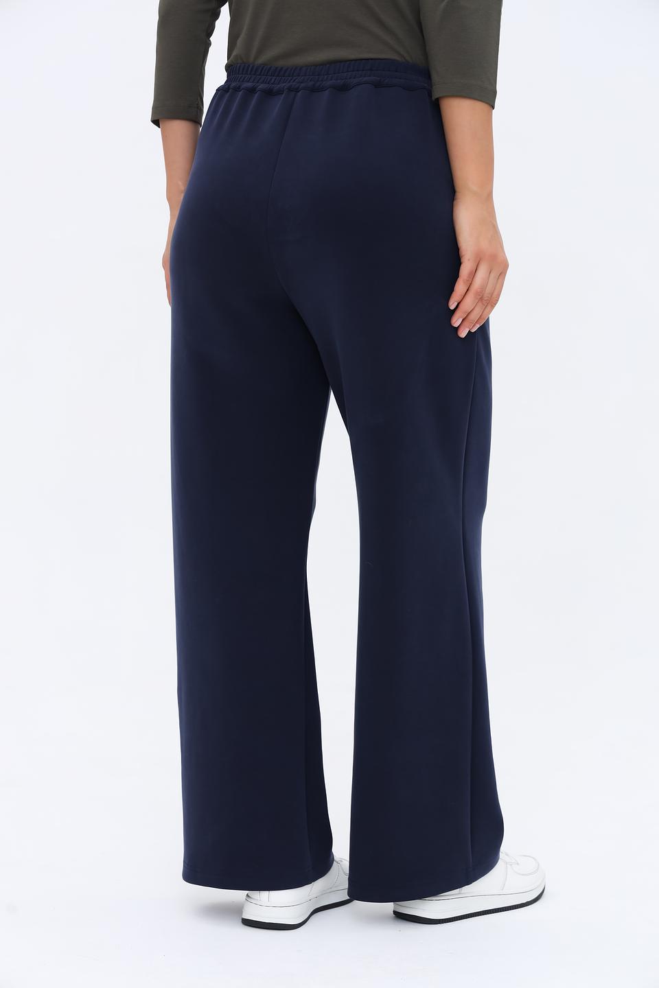 Брюки палаццо You Just White синие