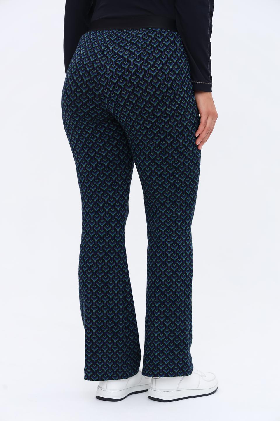 Брюки You Just White с принтом