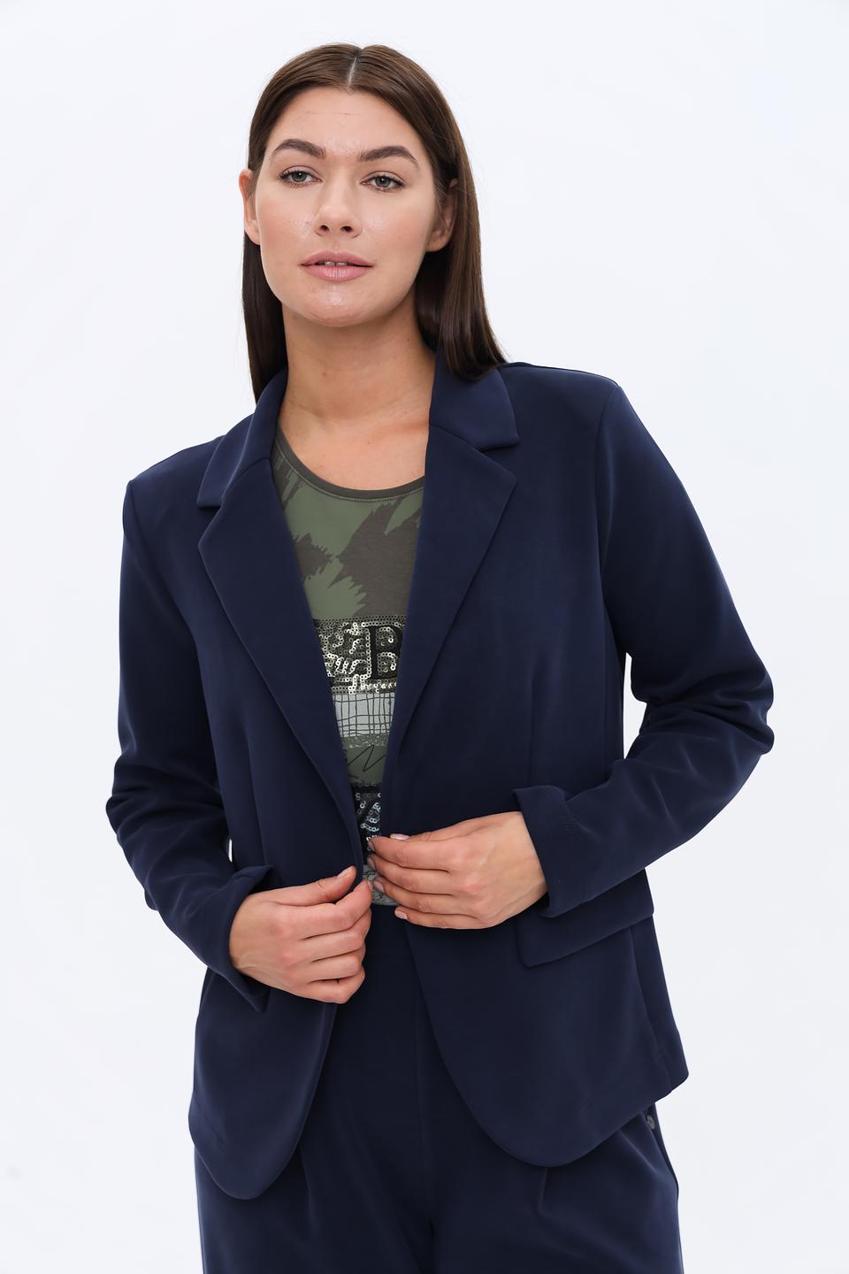 Жакет You Just White синий