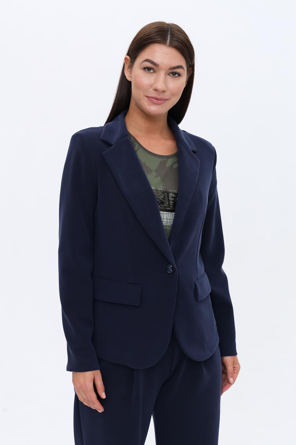 Жакет You Just White синий