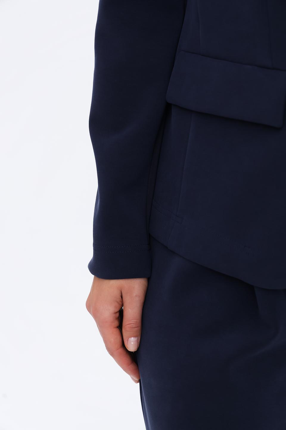 Жакет You Just White синий