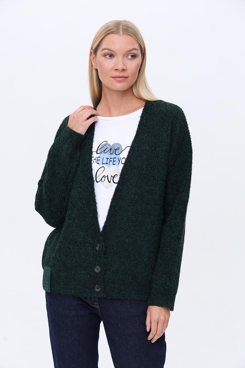 Кардиган Zhrill зелёный