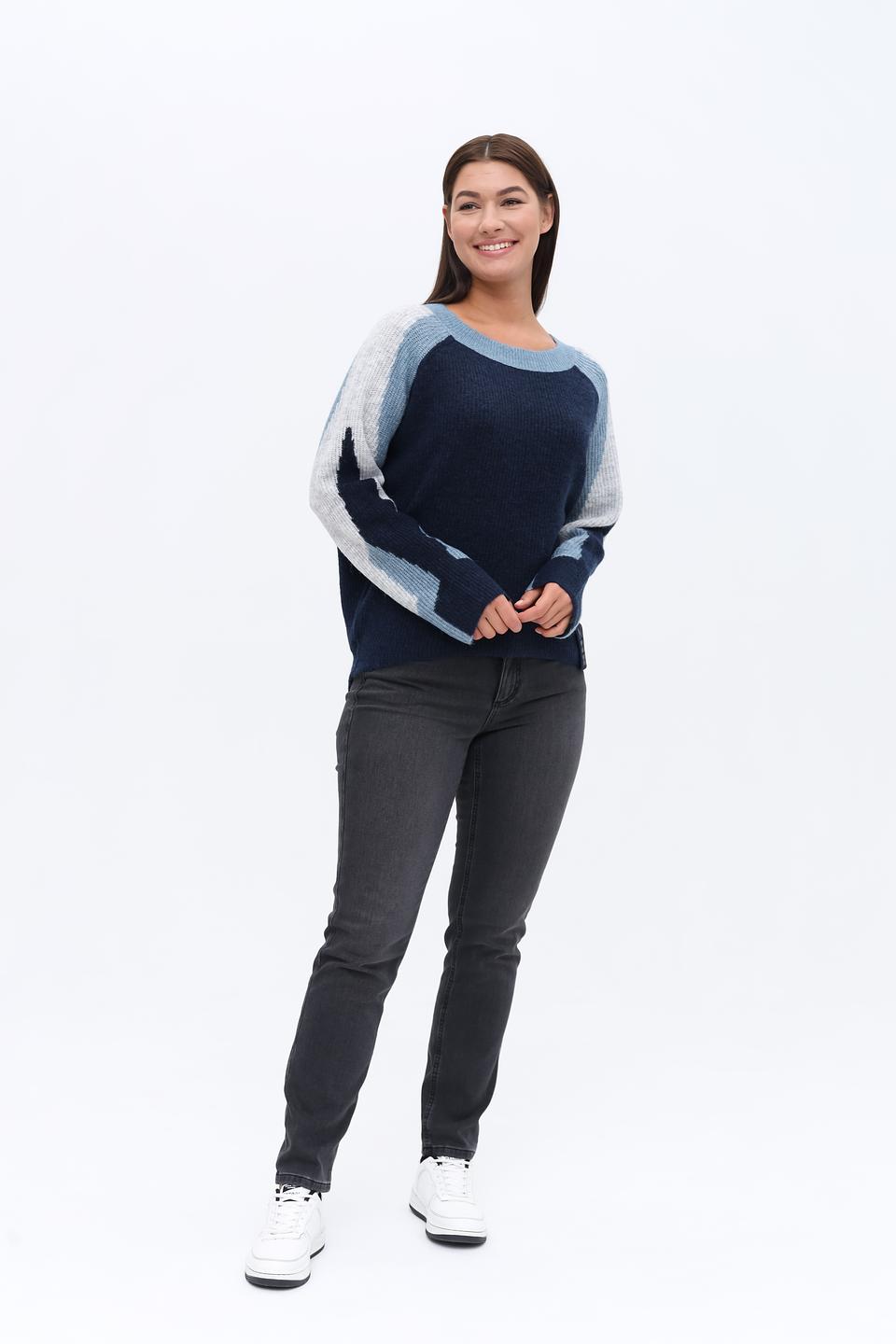 Пуловер Zhrill с цветовым блоком