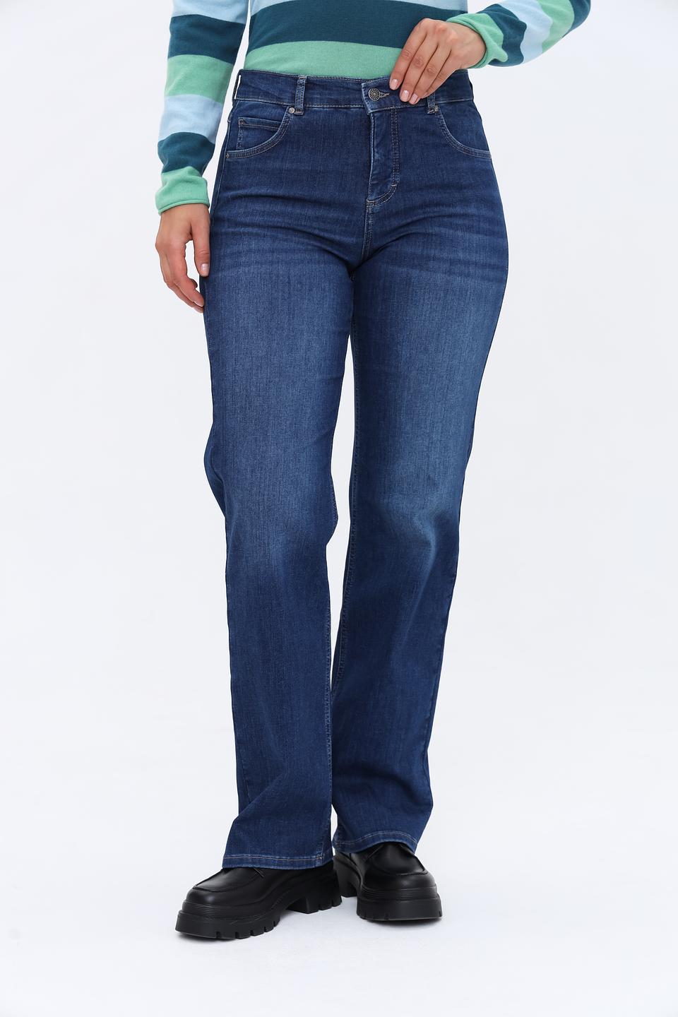 Джинсы Angels прямого кроя синие