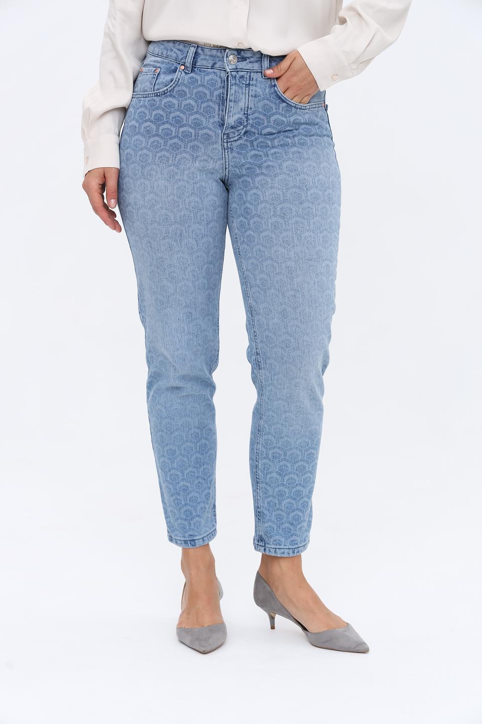 Джинсы Oui с узором