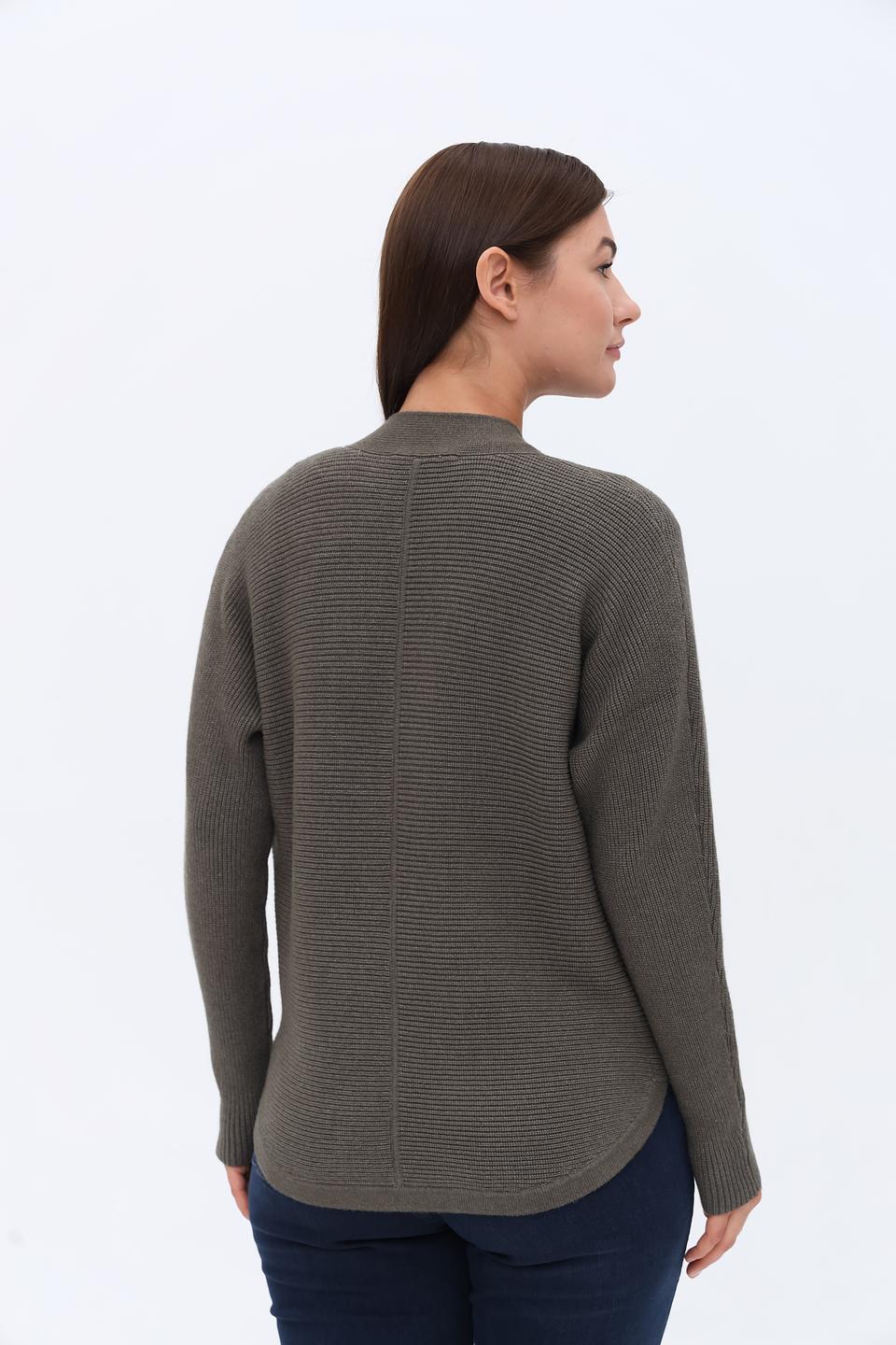 Кардиган Bianca вязаный хаки