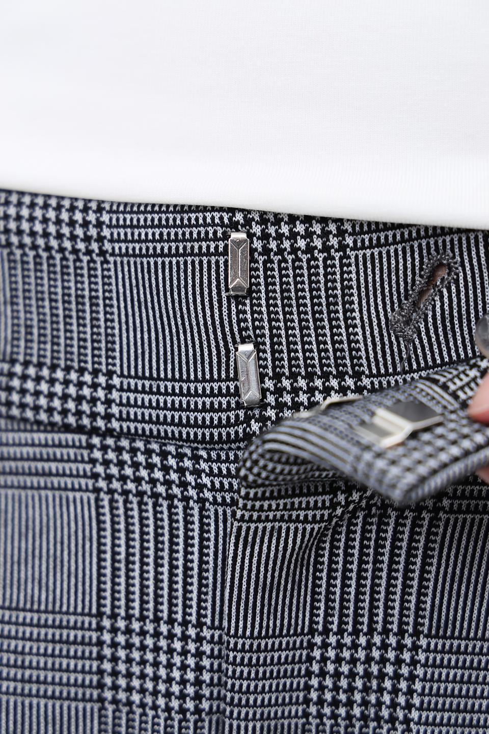 Брюки Monari в клетку серые