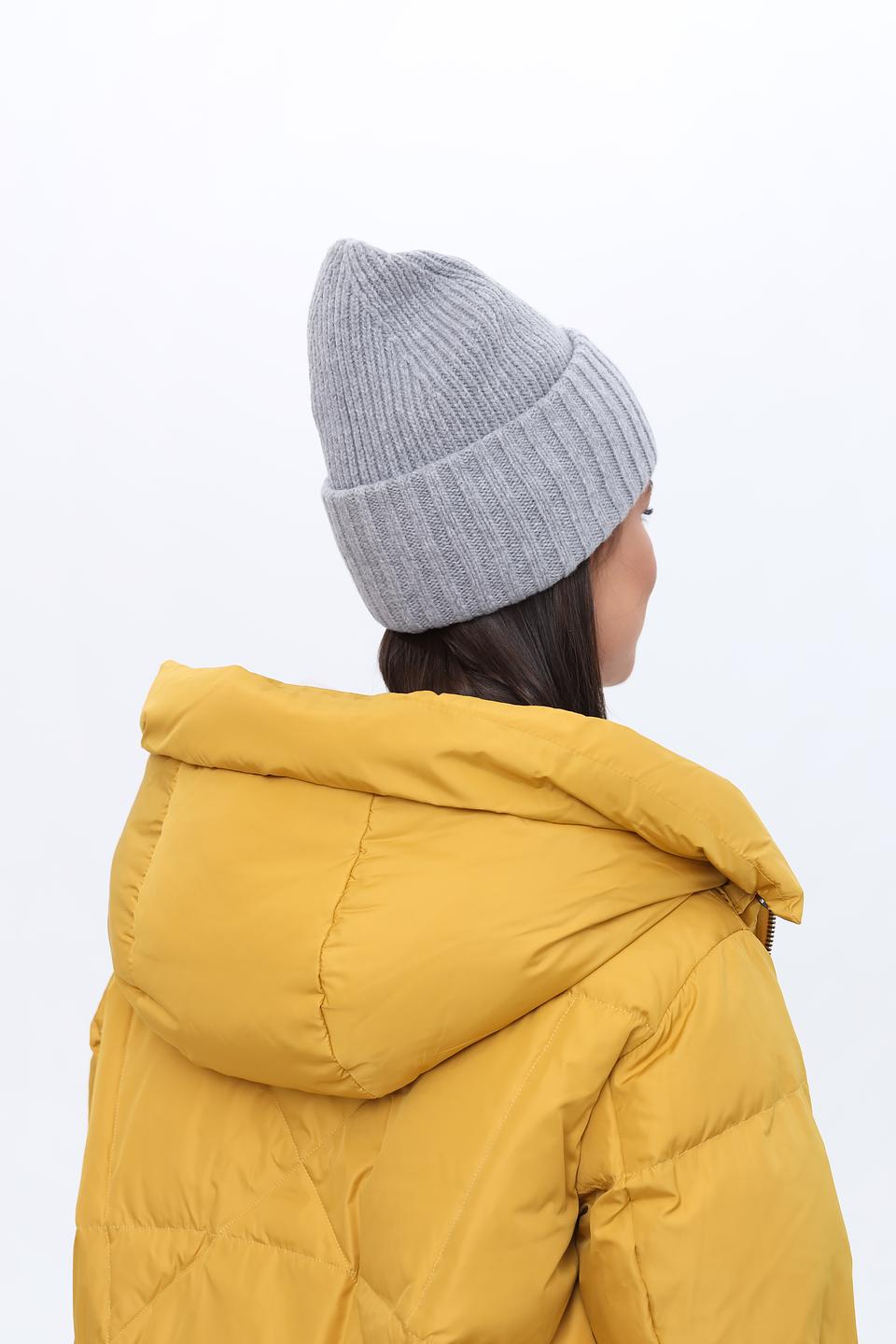 Шапка Roeckl серая с логотипом