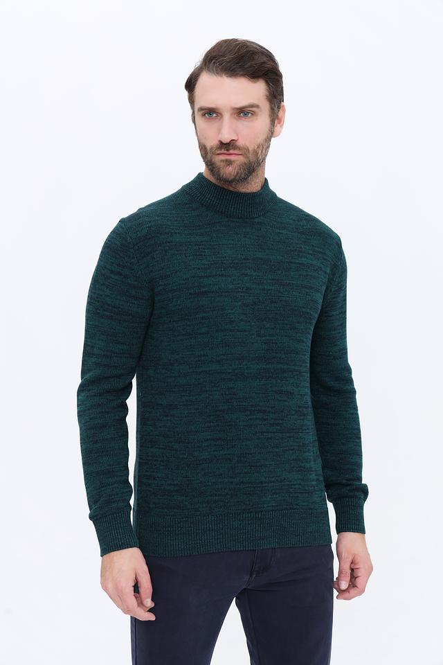 Пуловер Strellson изумрудный