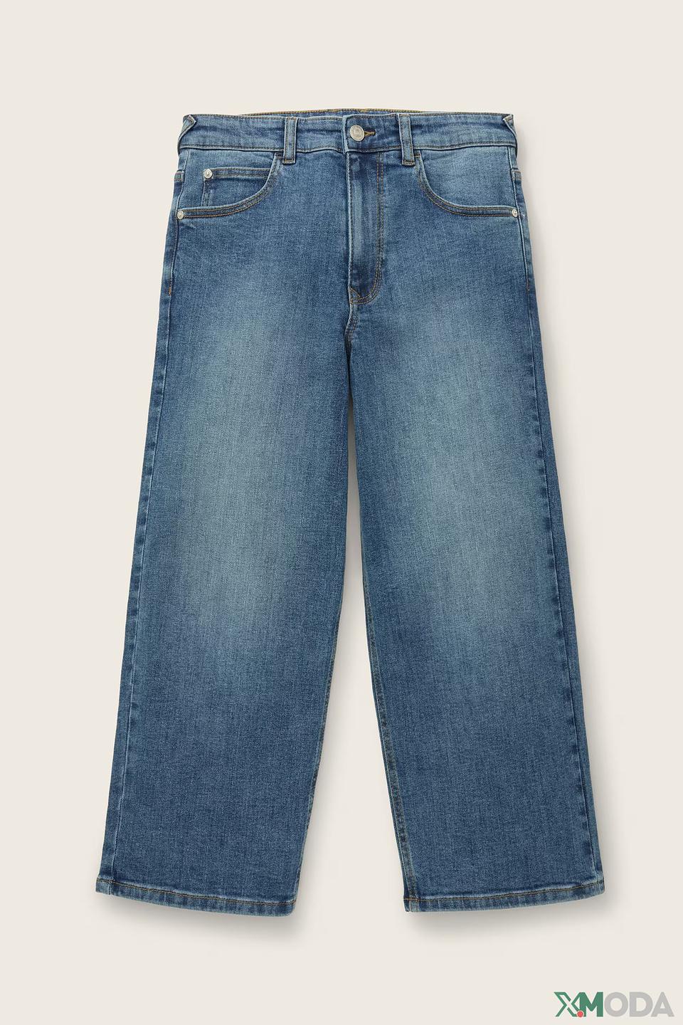 Брюки Tom Tailor деним голубой