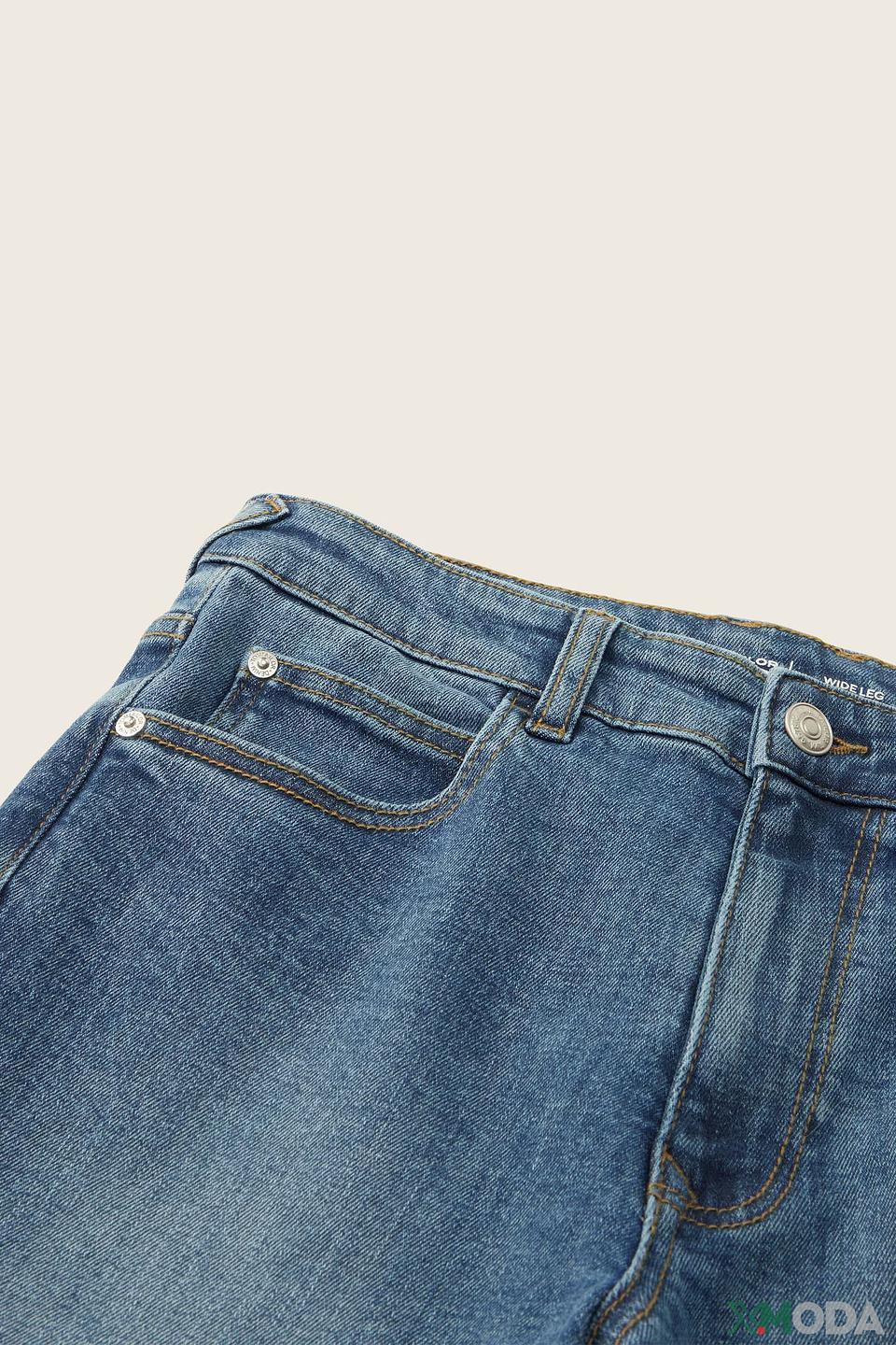 Брюки Tom Tailor деним голубой