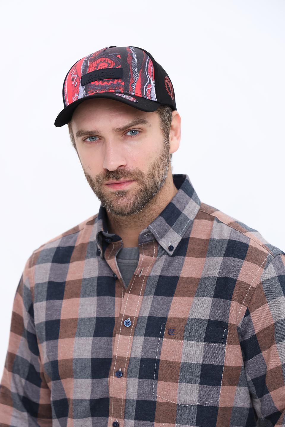 Бейсболка Carlo Colucci с принтом