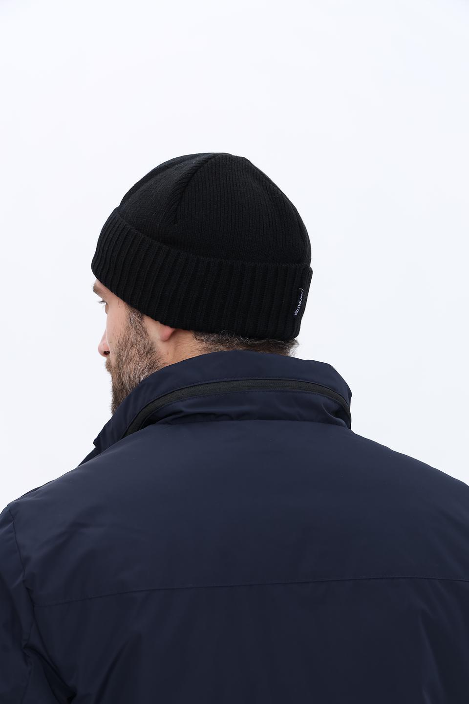 Шапка Marhatter мужская чёрная