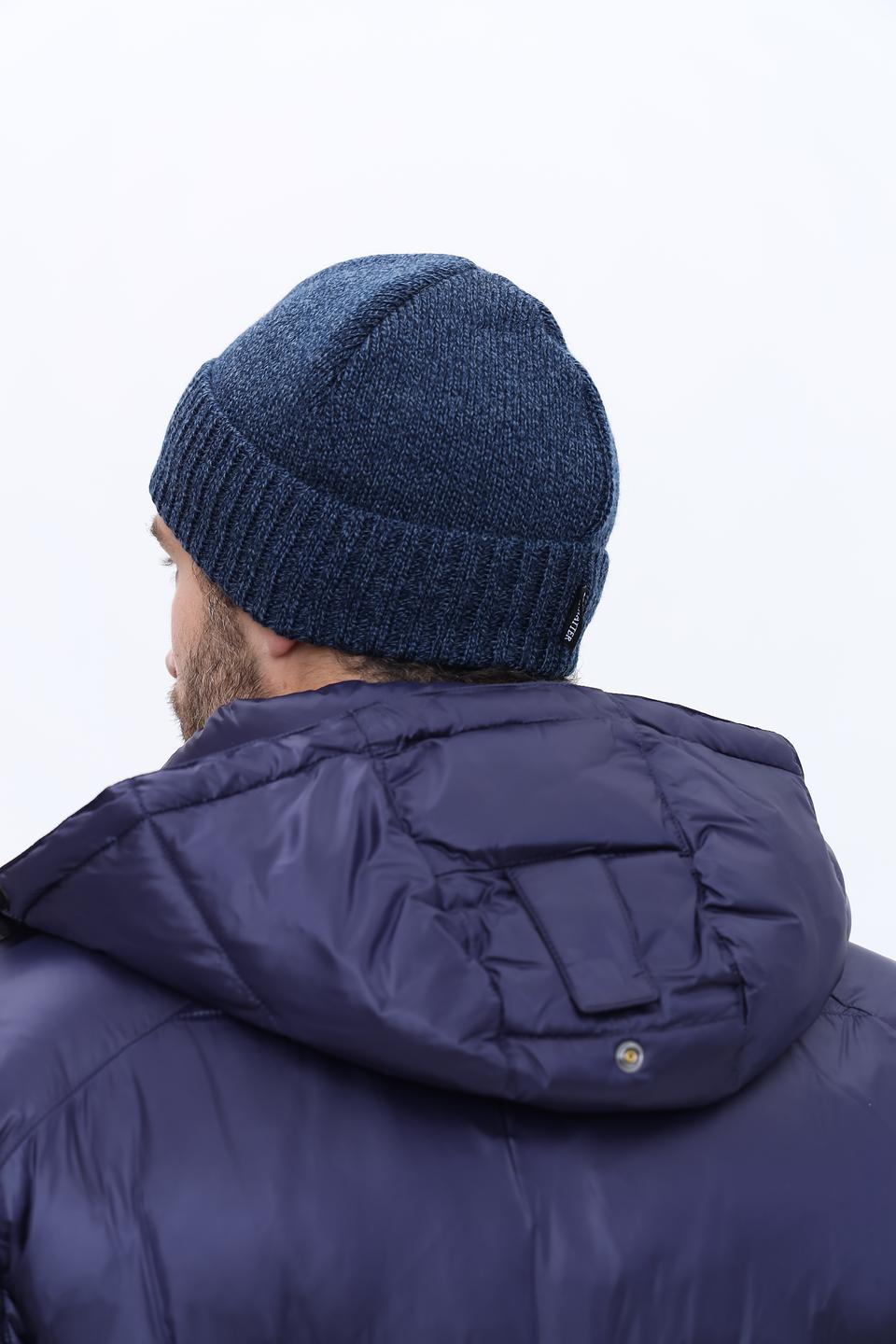 Шапка Marhatter вязаная синяя