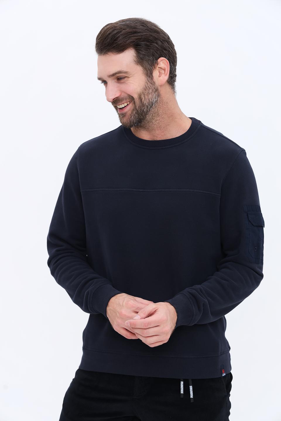 Джемпер Time Zone мужской тёмно-синий