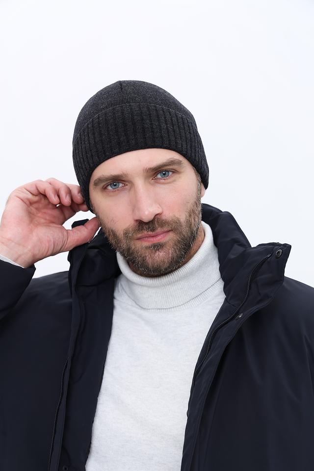 Шапка Marhatter мужская серая