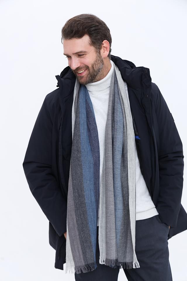 Шарф Bugatti ACC в полоску