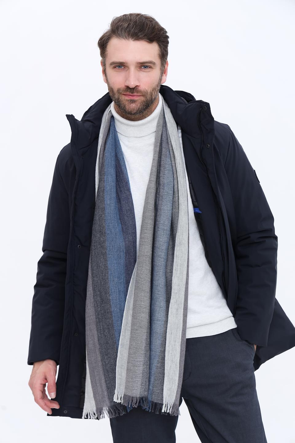 Шарф Bugatti ACC в полоску