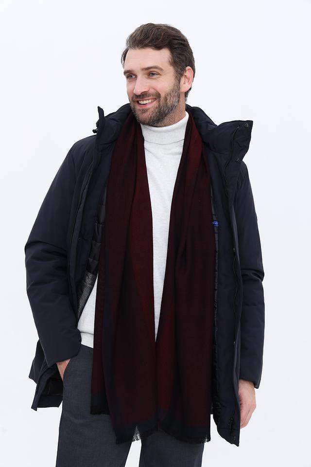 Шарф Bugatti ACC бордовый