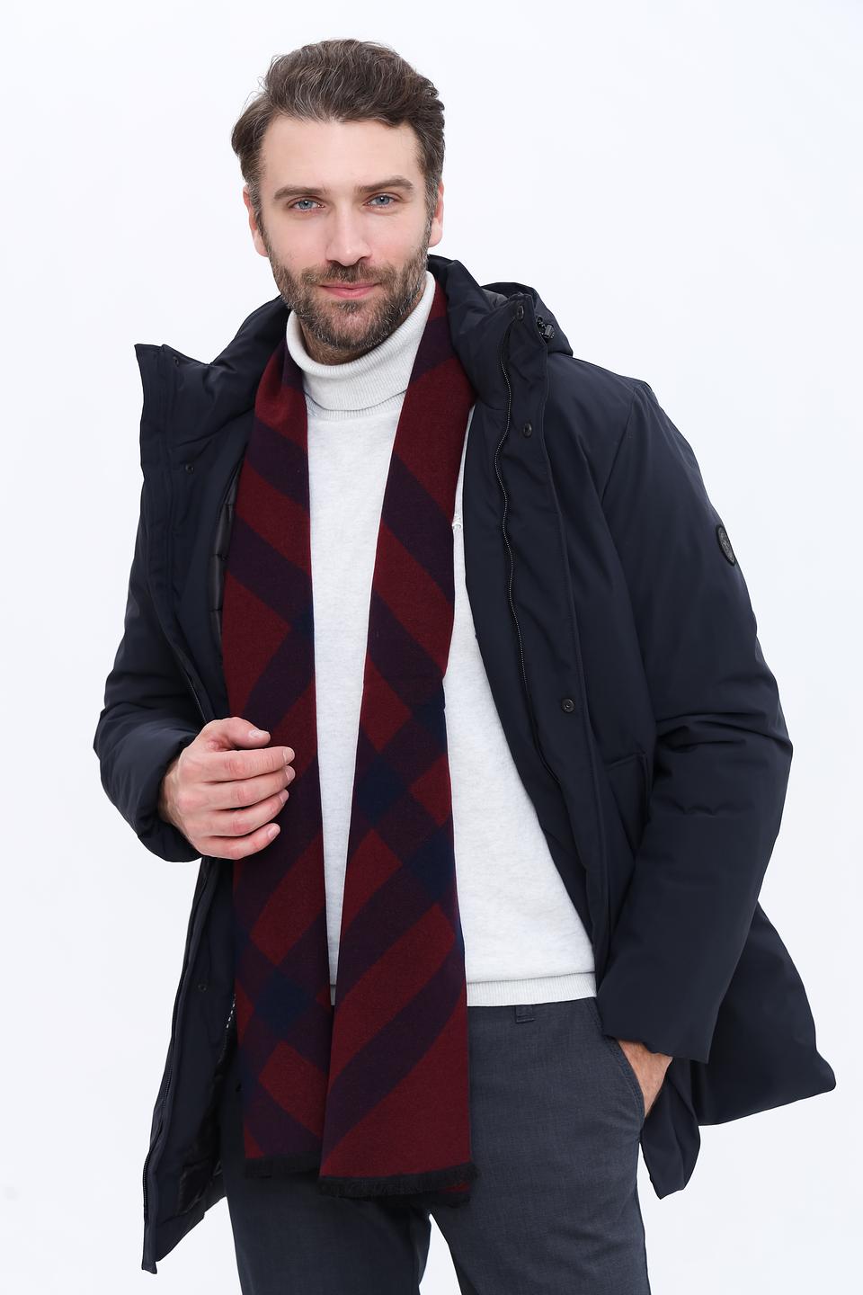 Шарф Bugatti ACC в клетку