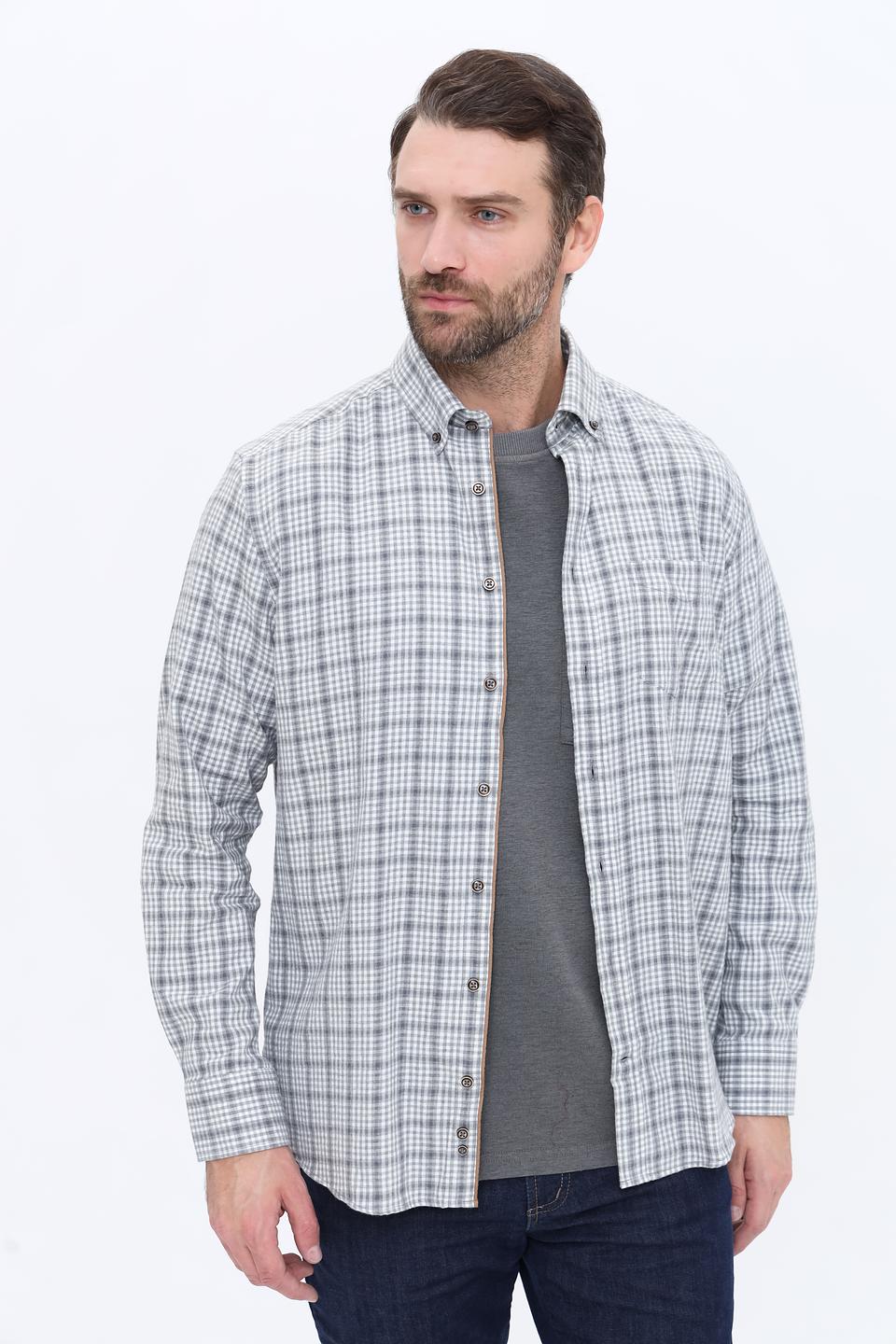 Рубашка Bugatti в клетку