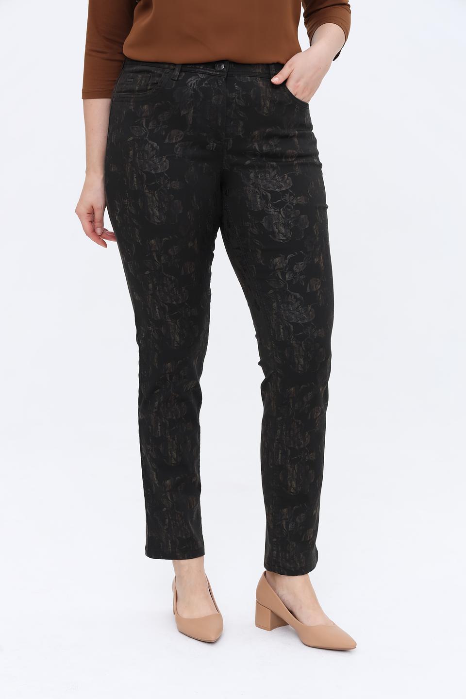 Брюки Zerres с цветочным принтом