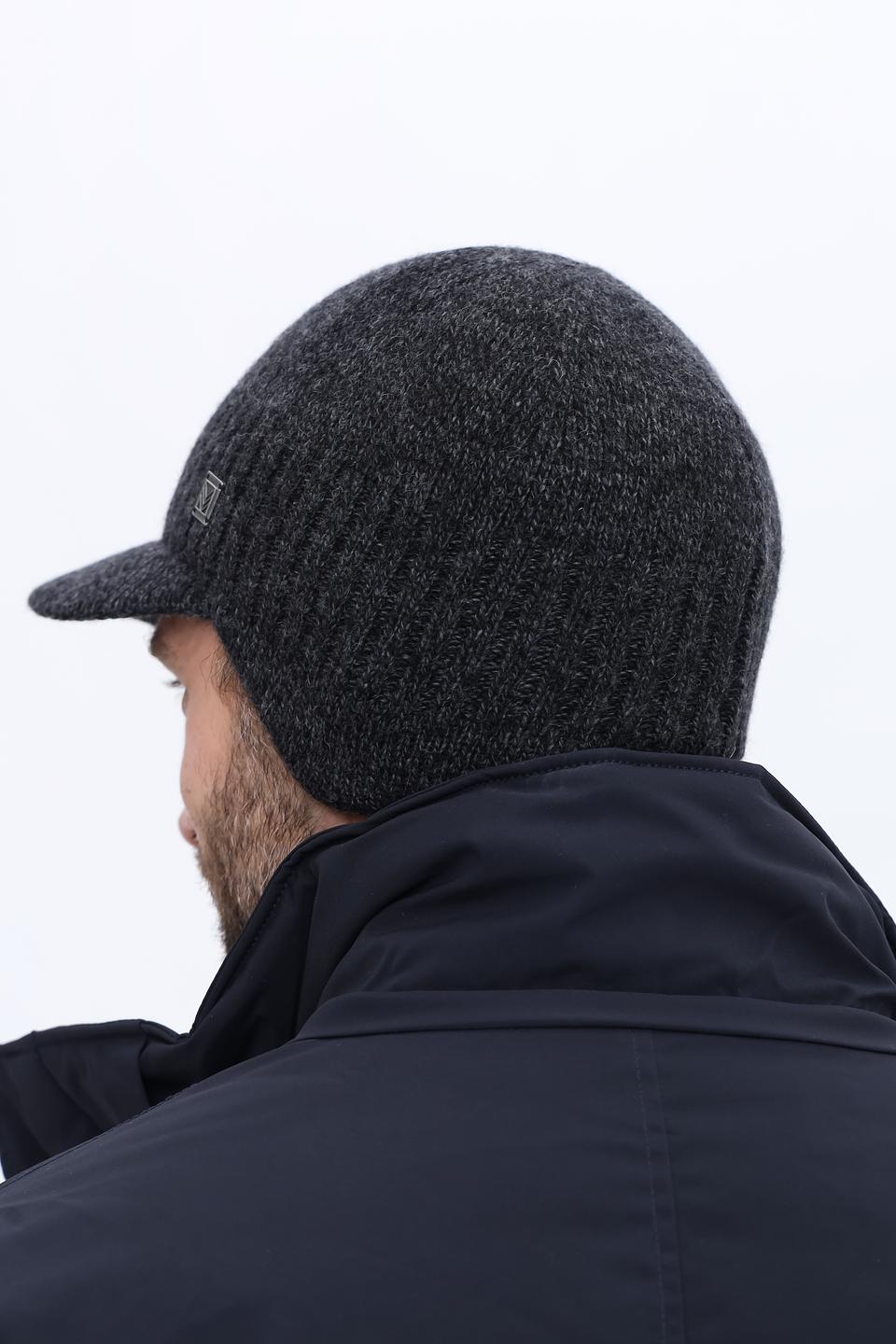 Шапка Marhatter мужская серая