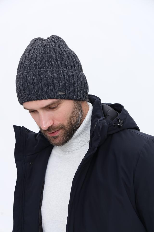 Шапка Marhatter мужская серая