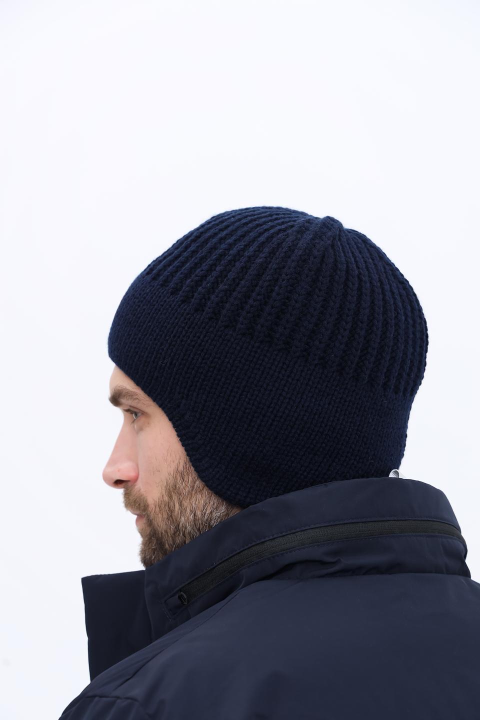 Шапка Marhatter мужская синяя