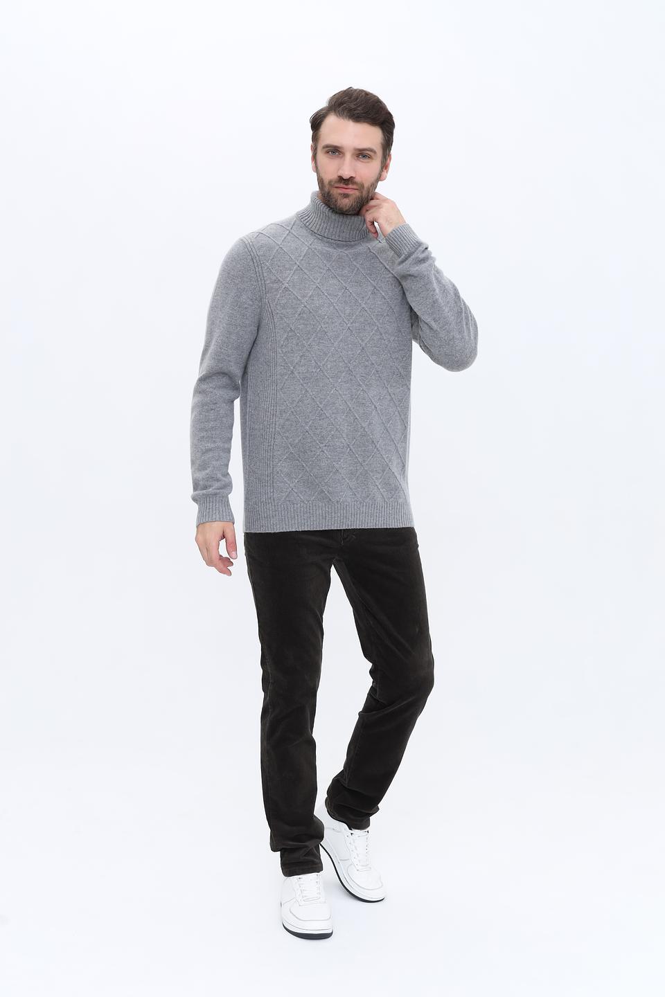 Водолазка Bugatti серый с узором