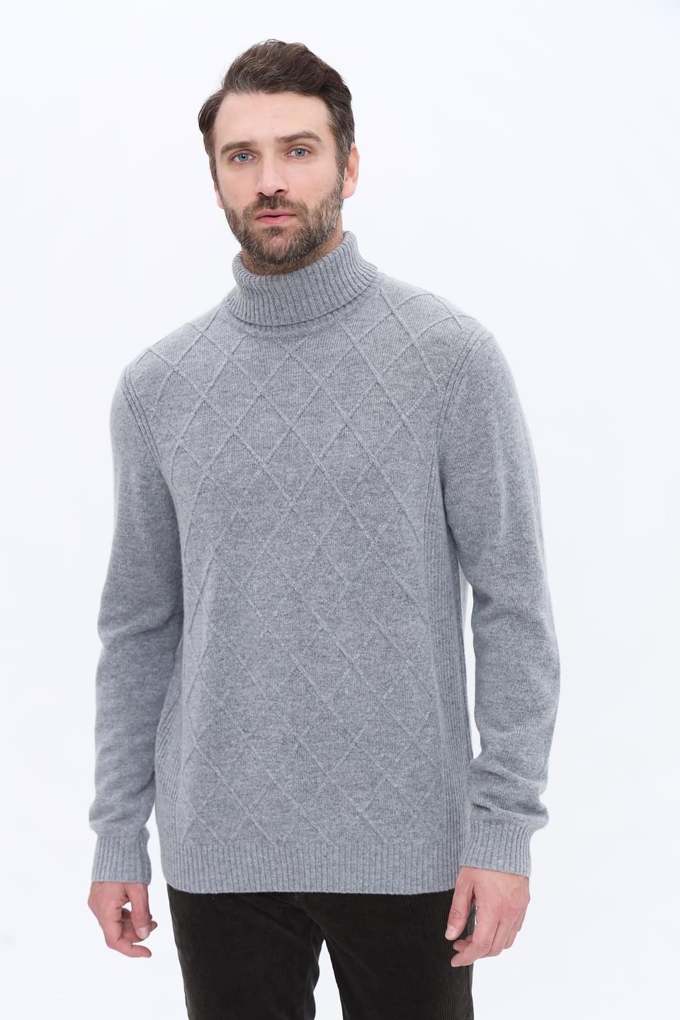 Водолазка Bugatti серый с узором