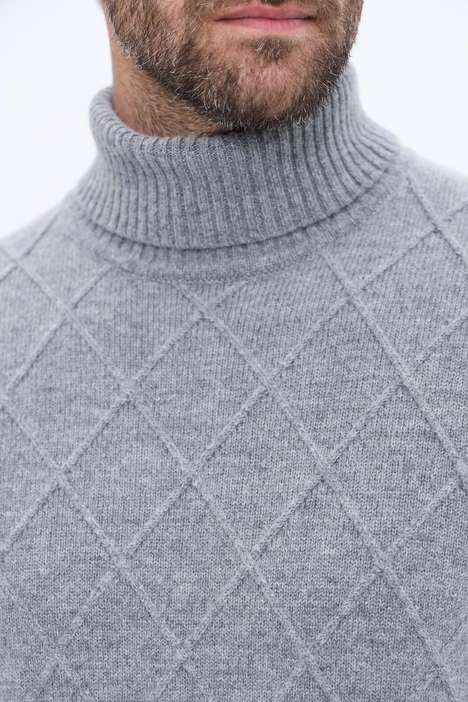 Водолазка Bugatti серый с узором