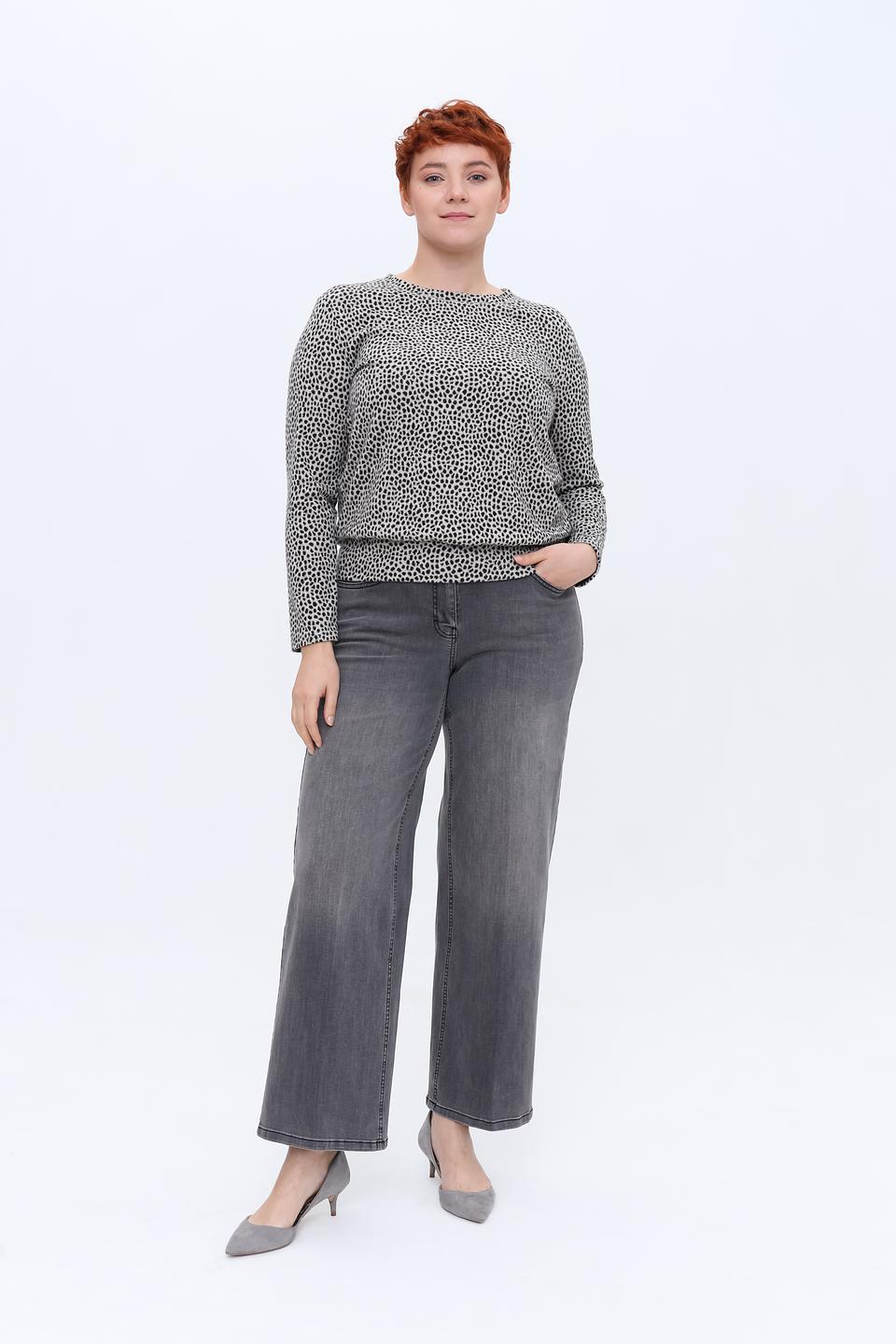 Пуловер Frank Walder с принтом