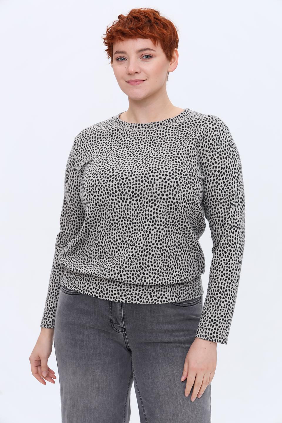 Пуловер Frank Walder с принтом