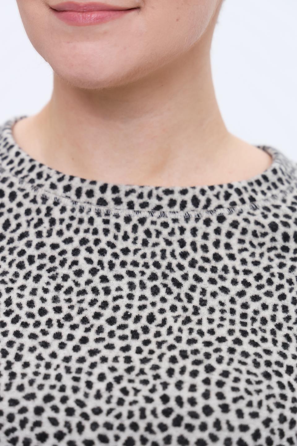 Пуловер Frank Walder с принтом