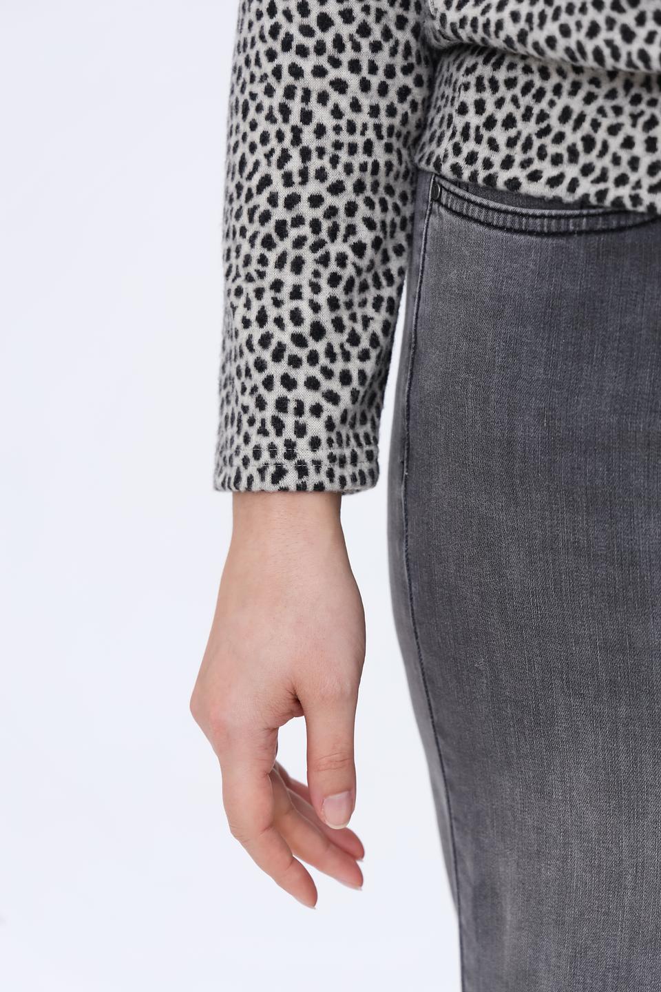 Пуловер Frank Walder с принтом