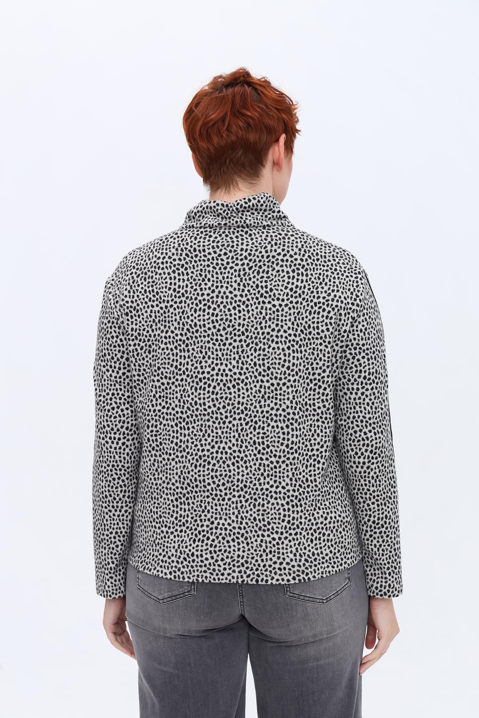 Жакет Frank Walder с леопардовым принтом