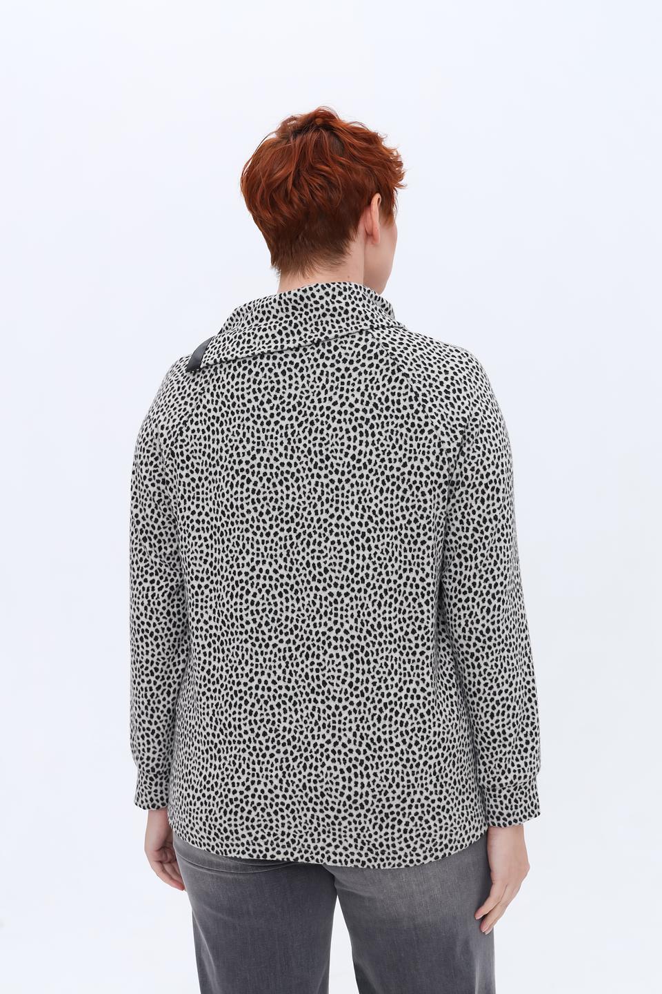 Пуловер Frank Walder с принтом